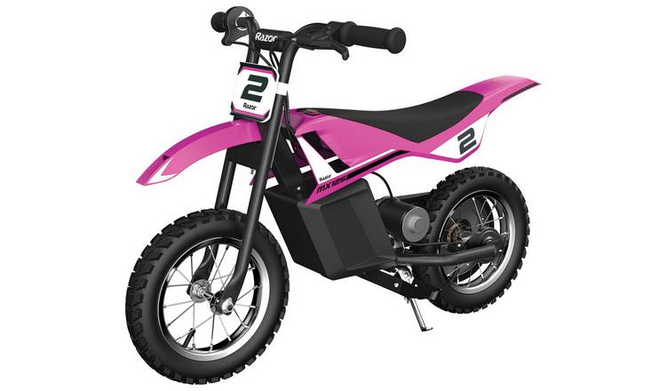 Buy Razor MX125 Electric Dirt Bike Motorbike For Kids Pink Electric ride ons Argos