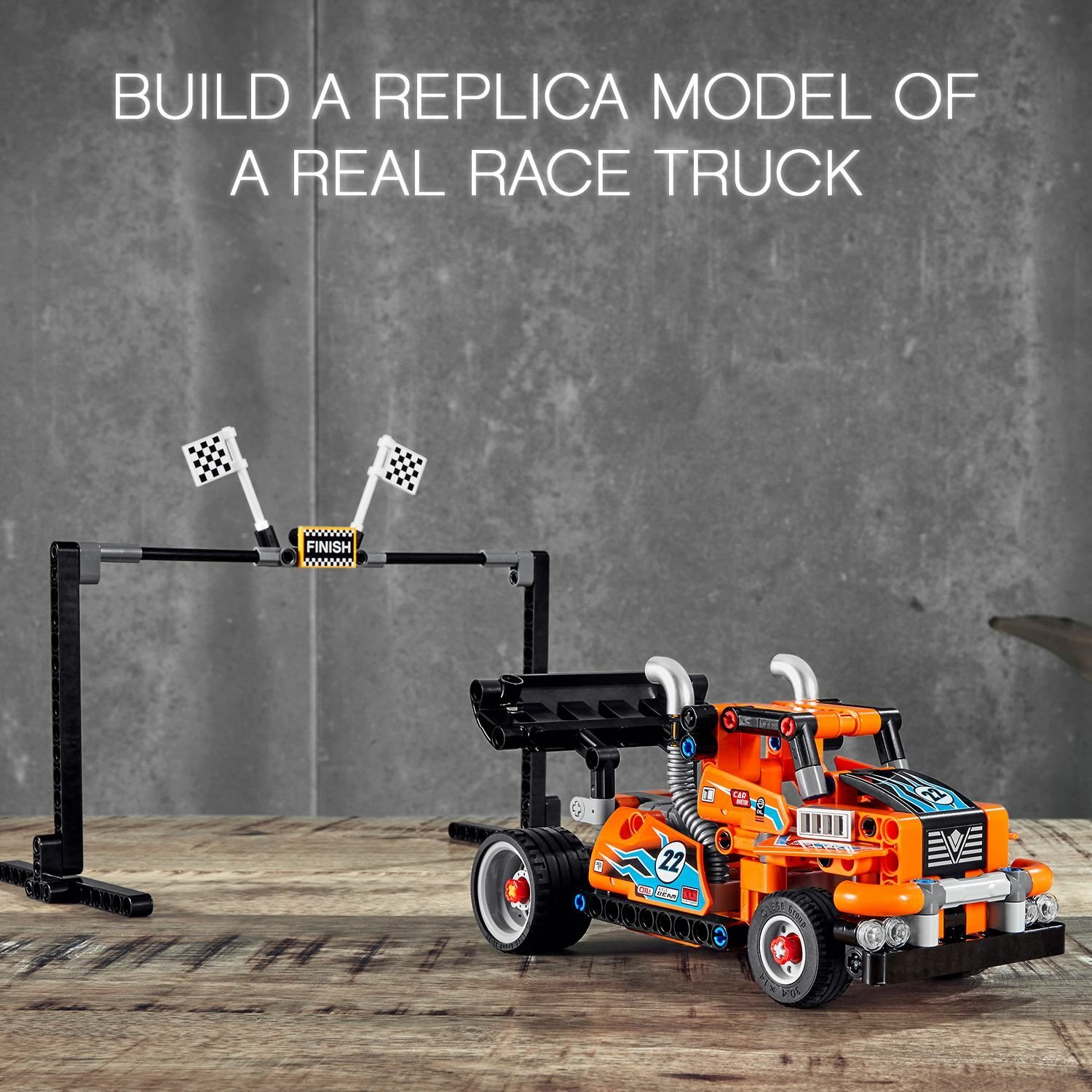 LEGO Technic Race Truck Toy 2-in-1 Pull-Back Motor Set-42104 Review