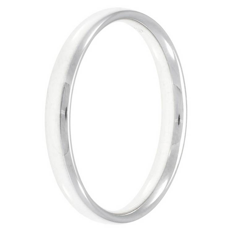 Revere Sterling Silver Wedding Band - U 0