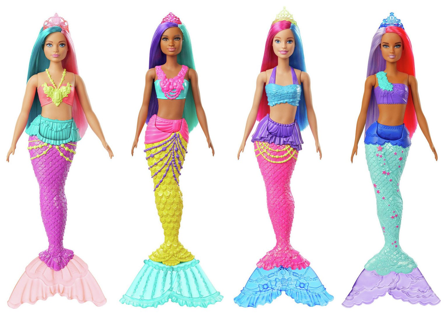 barbie mermaid doll set