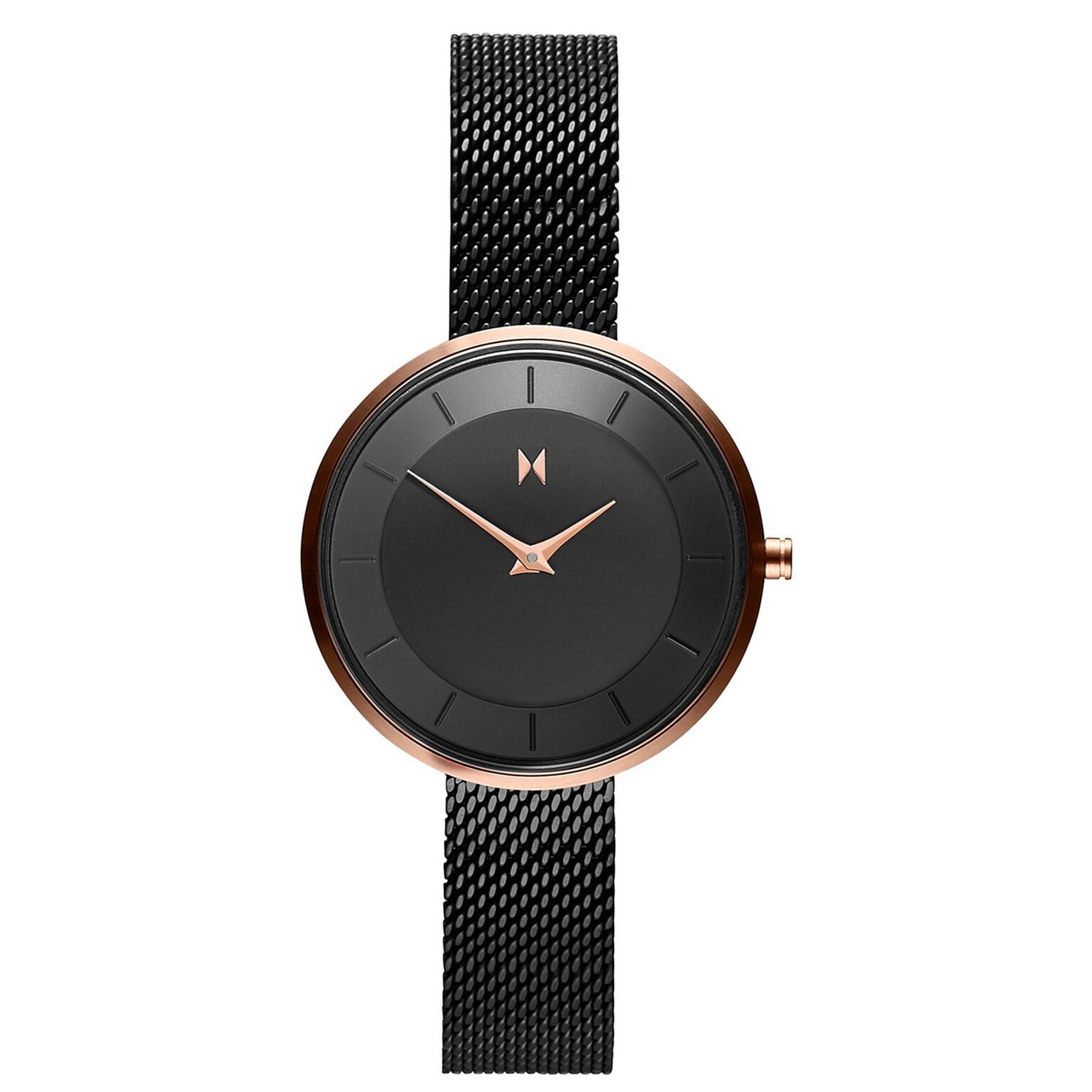 MVMT Ladies Black Stainless Steel Mesh Strap Watch Review