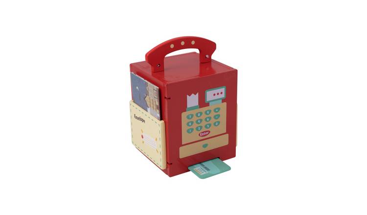 Wooden post box clearance toy