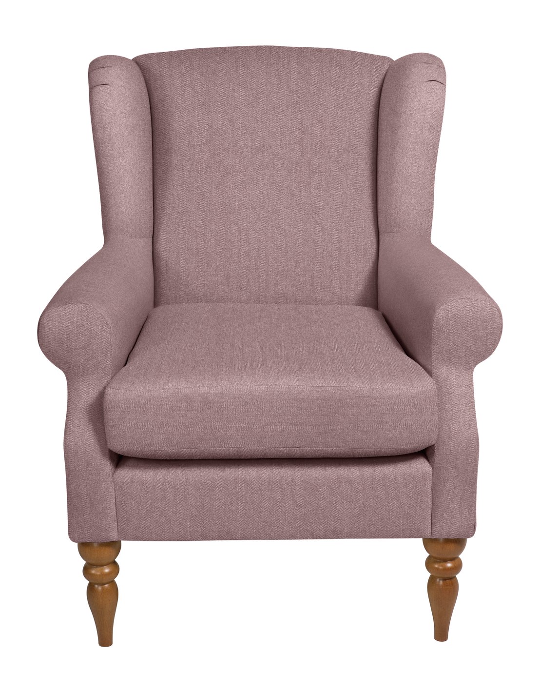 Argos Home Bude Fabric Wingback Chair - Pink