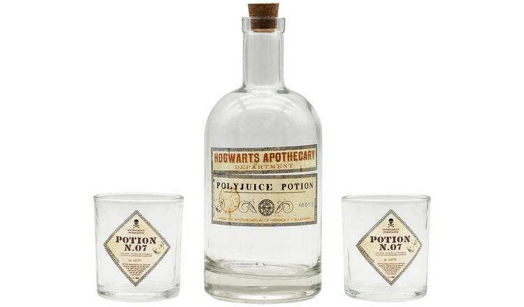 Harry Potter Potion Bottle And Glass Set