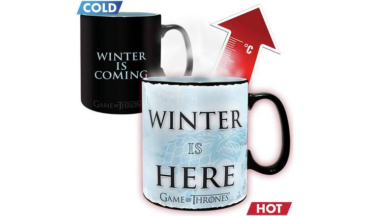 Game Of Thrones Winter Is Here Heat Change Mug