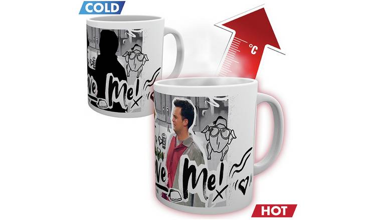 Friends You Love Me Heat Change Mug