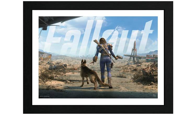 Fallout Female Sole Survivor Framed Print - 44x34cm