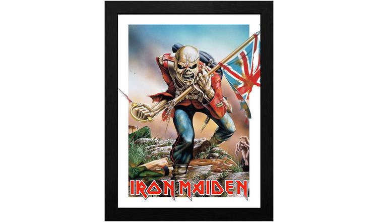 Iron Maiden Trooper Eddie Framed Print - 45x34cm