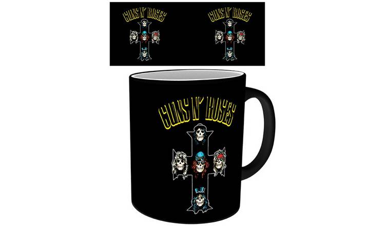 Guns N Roses Cross Heat Change Mug