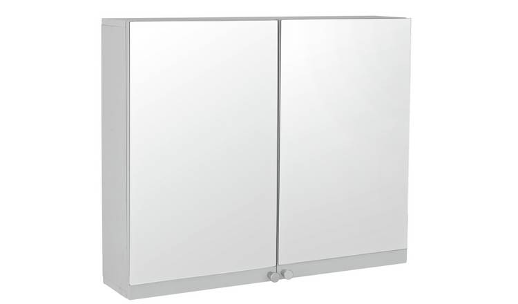Buy Argos Home Prime Double Mirrored Wall Cabinet Bathroom