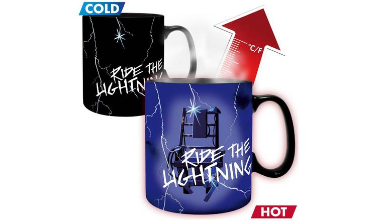 Metallica Ride The Lightning Heat Change Mug