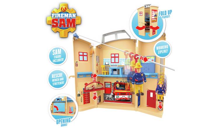 Fireman sam to sales the rescue playset