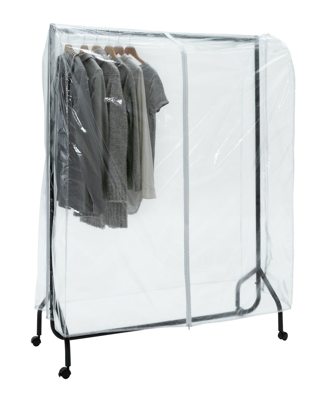 Argos Home Clothes Rail 4ft Cover - Clear