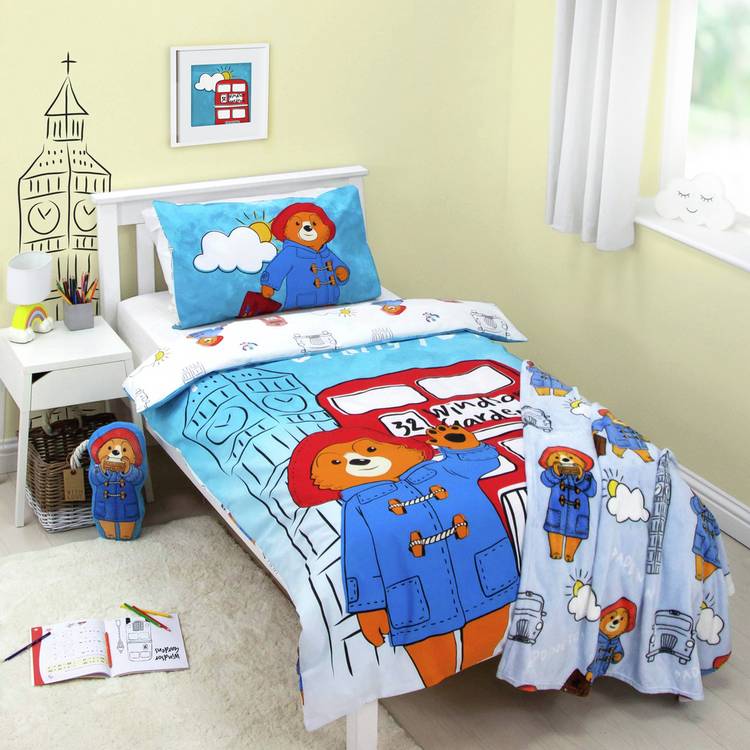 Paddington Bear Kids Bedding Set - Single 0