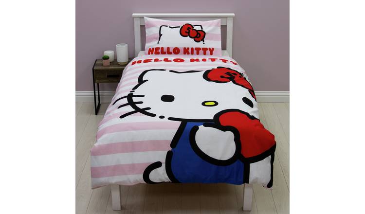 Hello Kitty Pink Kids Bedding Set - Single