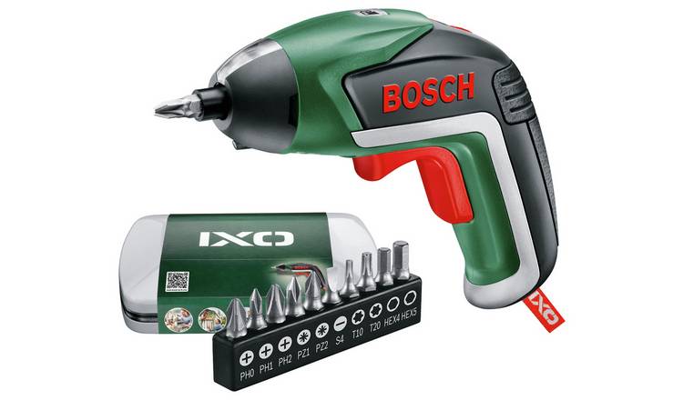 Buy Bosch IXO V Cordless Screwdriver with 10 Bits Case Argos