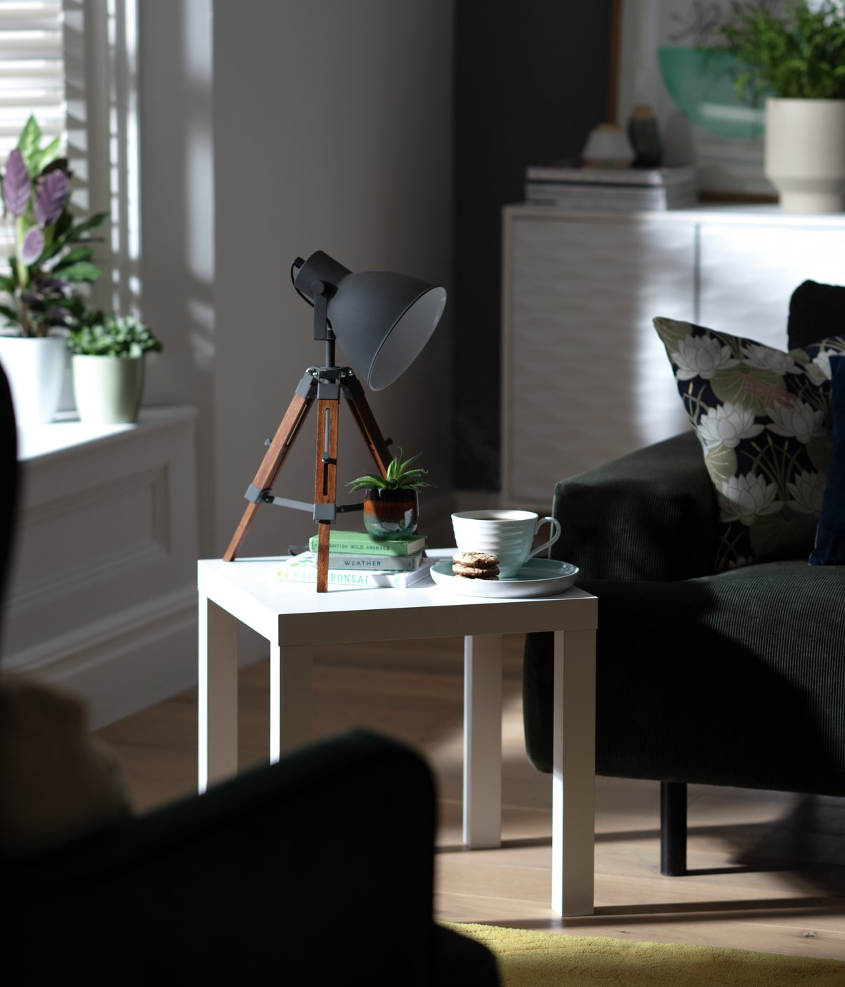 Argos Home Apley End Table - White