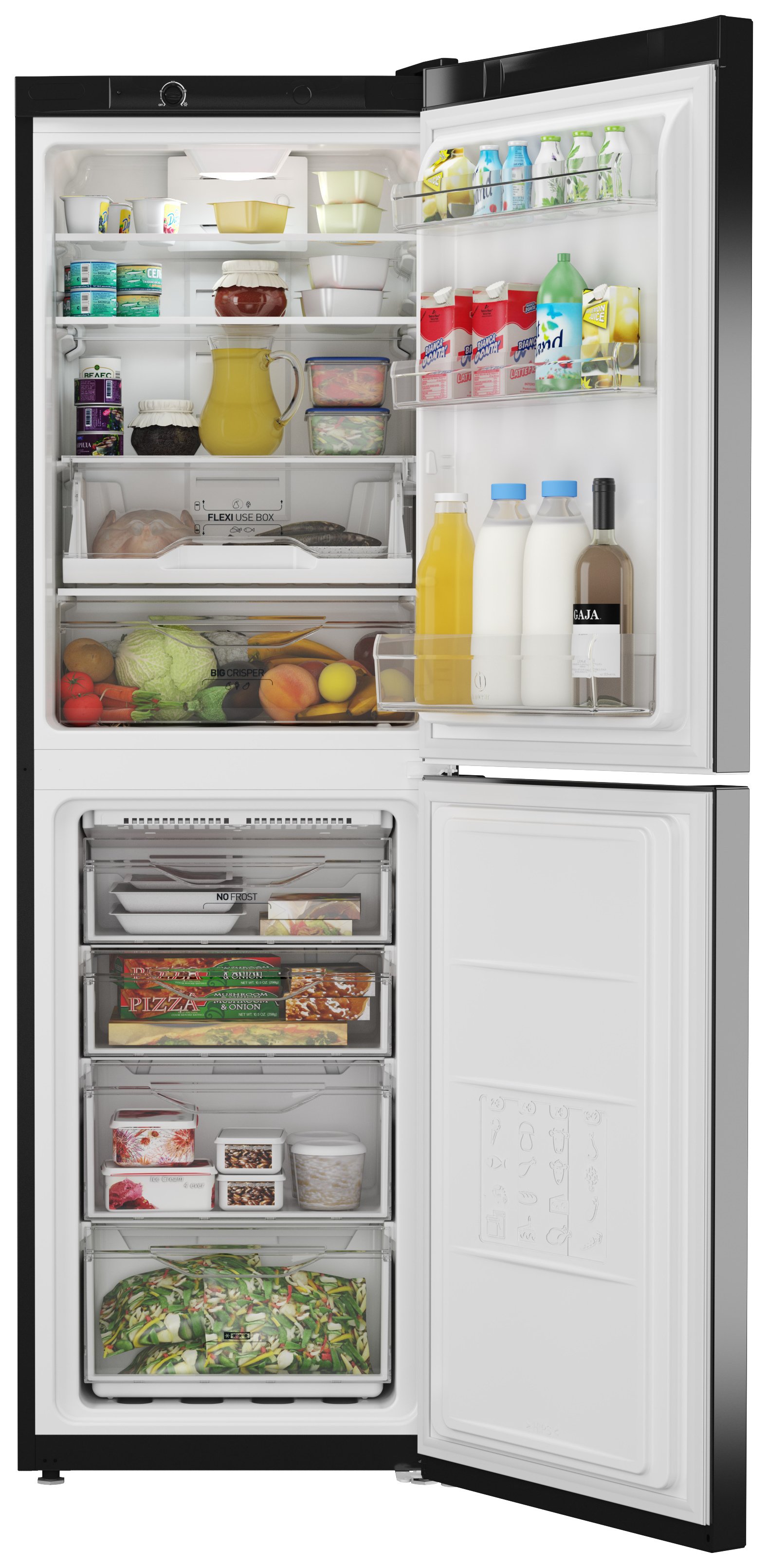 Indesit LD85 F1 K Freestanding Fridge Freezer Reviews