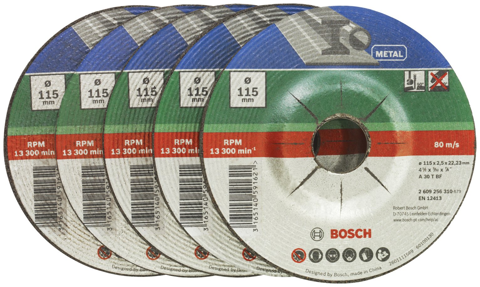 Bosch 5 Piece 115mm Metal Cutting Discs Review