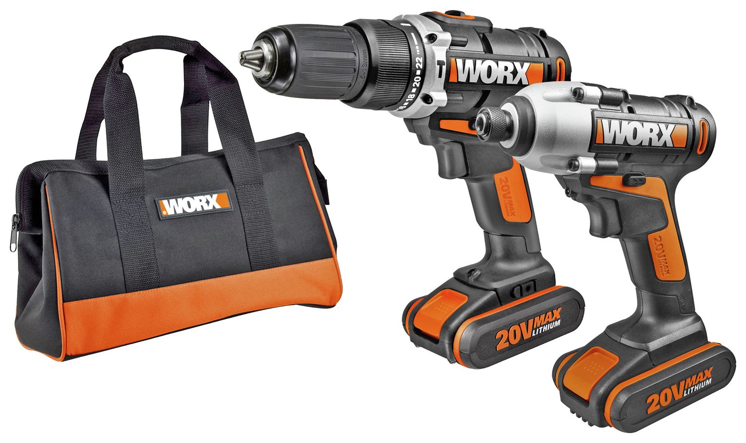 Worx Twin Pack Combi Drill And Impact Driver Reviews