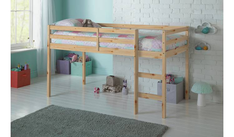 Buy Argos Home Kaycie Pine Mid Sleeper Shorty Bed Frame Kids