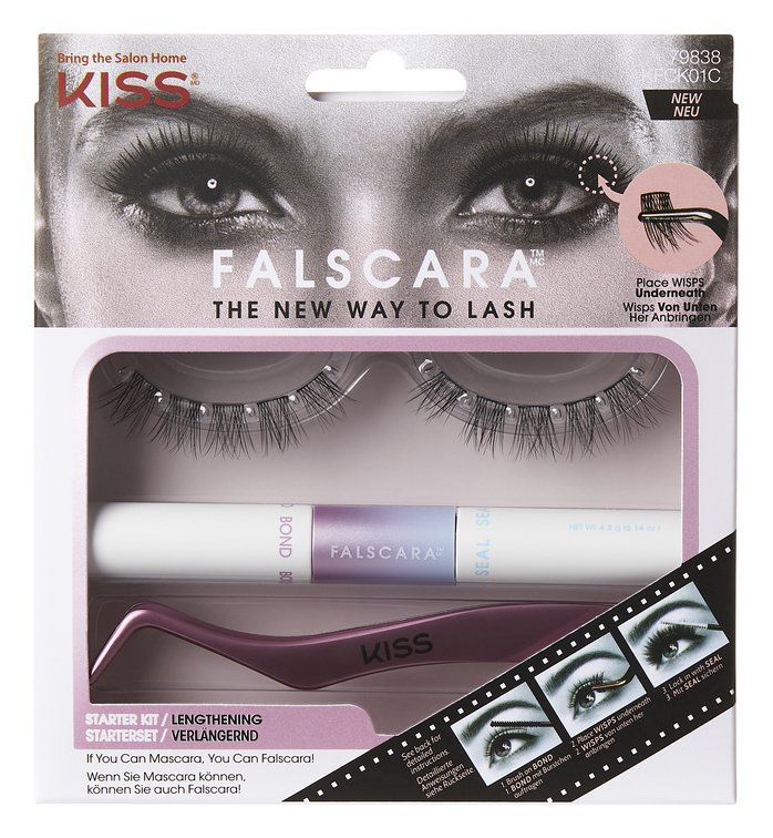 Kiss Falscara Eyelash - Starter Kit 01