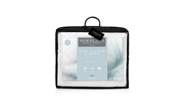Buy Downland 15 Tog Duck Feather And Down Duvet Kingsize