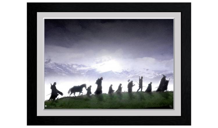 The Lord Of The Rings Fellowship Print - 45x34cm