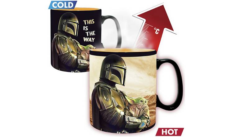 Star Wars Mandalorian Mando Heat Change Mug