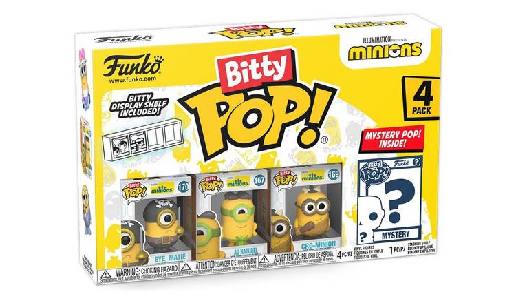 Funko Bitty POP Minions Eye Matie Figure-Pack of 4