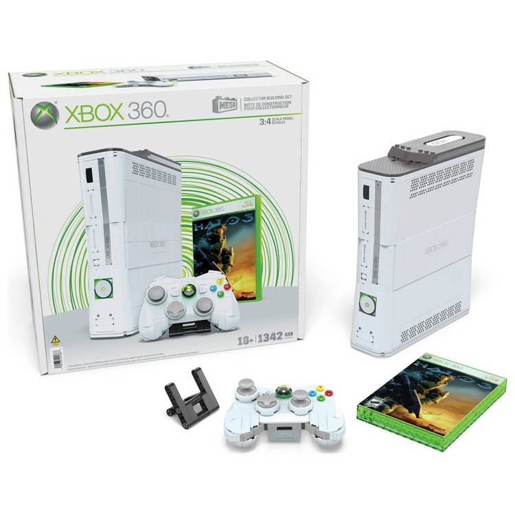 MEGA Microsoft Xbox 360 Collector Building Set (1342pcs) 0