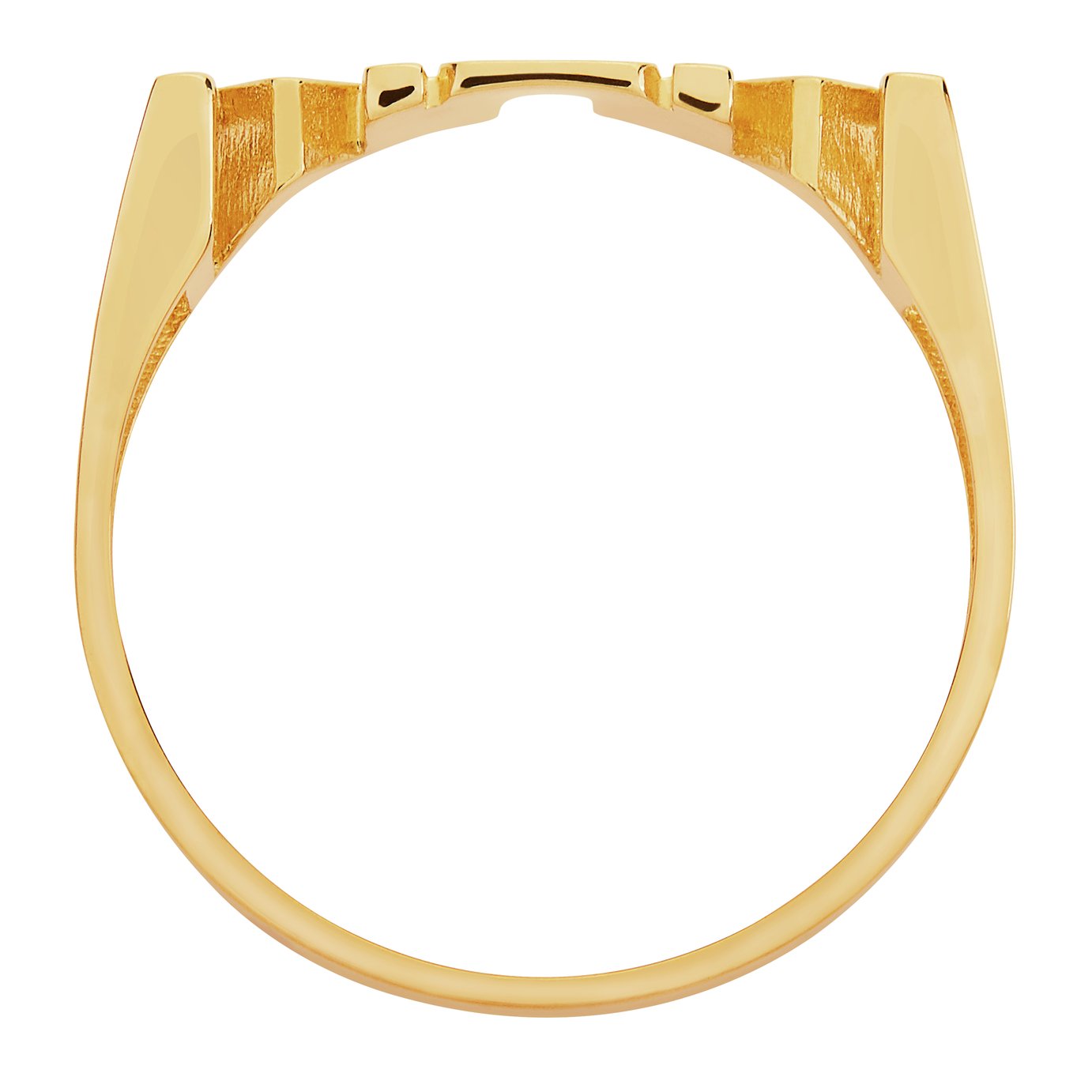 Moon & Back 9ct Gold Plated Stainless Steel Mum Ring Review