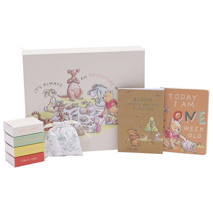 Disney Winnie The Pooh Keepsake Box And Milestone Gift Cards 0