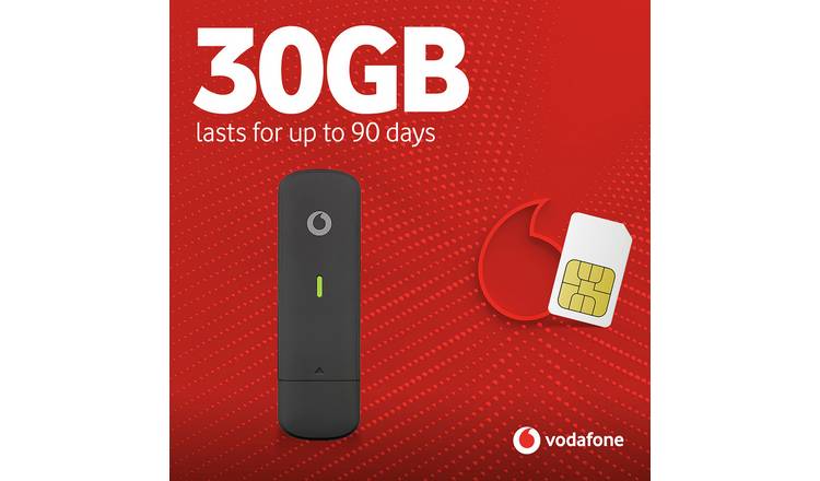 Vodafone 30GB Data Dongle - 90 Days