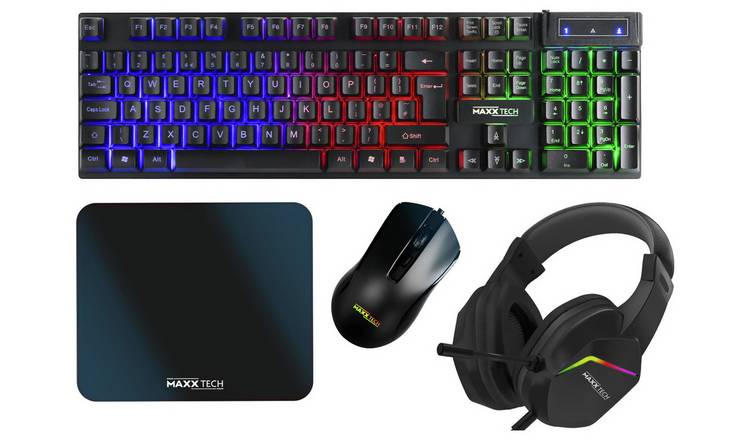 Maxx Tech 4-In-1 Gaming Combo Kit