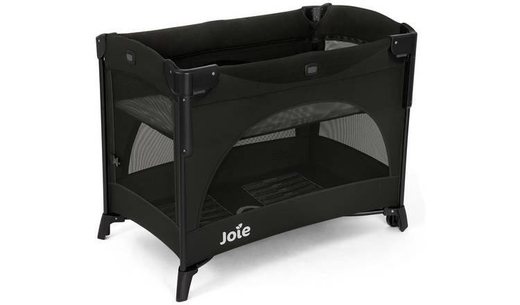 Joie Kubbie Sleep Bedside Crib & Travel Cot - Shale