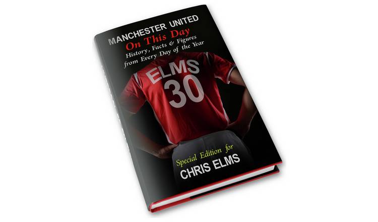 Personalised Message Manchester United Book