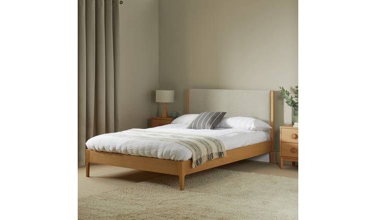 Habitat Loxley Kingsize Wooden Bed Frame - Oak