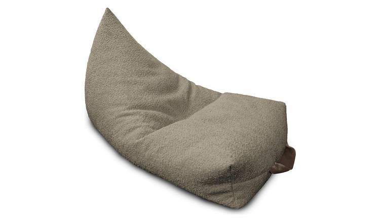 rucomfy Fabric Snug Humbug Beanbag - Light Brown