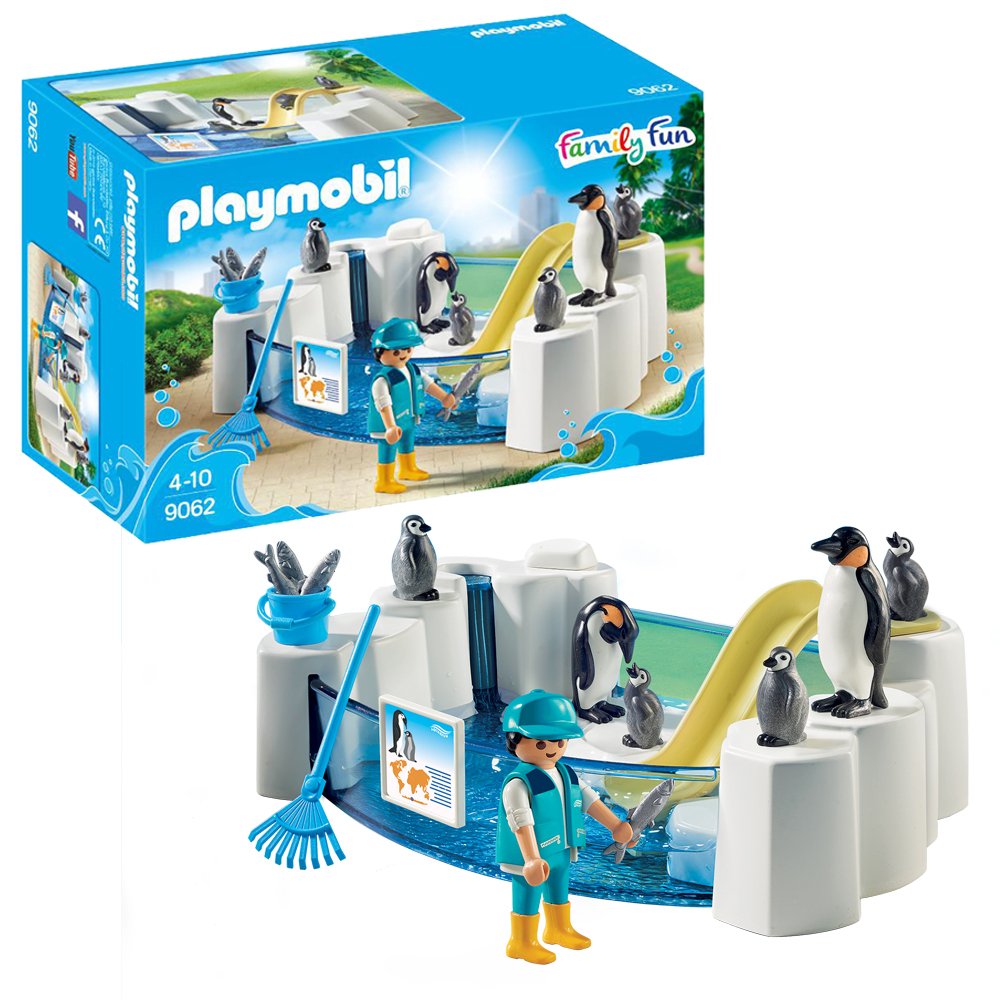 playmobil penguin pool