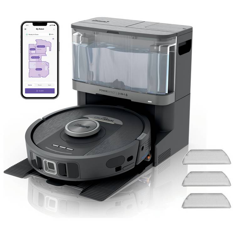 Shark PowerDetect NeverTouch 2-in-1 Robot Vacuum & Mop 0