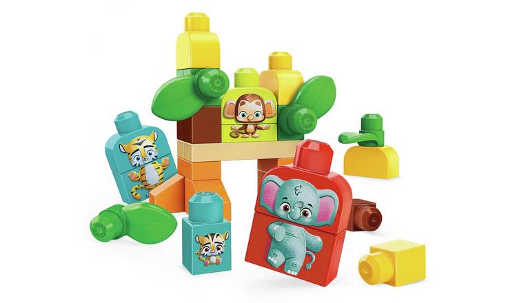 Buy Mega Bloks Safari Friends Plant Based Blocks Construction Toys Argos