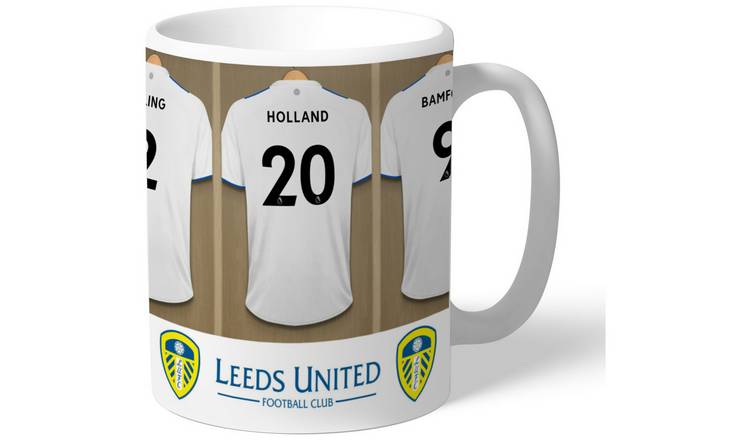 Personalised Message Leeds United FC Dressing Room Mug