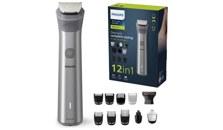 Buy Philips 12 in 1 Beard Trimmer and Hair Clipper Kit MG5940/15 | Grooming  kits | Argos