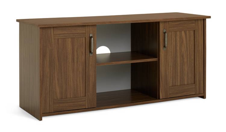 Argos Home Ohio 2 Door TV Unit -  Walnut