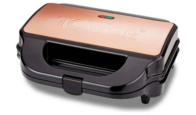 Buy Tower T27032RG 3-in-1 2 Portion Sandwich Toaster - Rose Gold, Sandwich  toasters