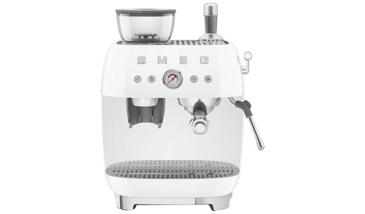 Smeg EGF03WHUK Espresso Coffee Bean Grinder - White