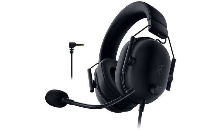 Razer BlackShark V2 X Wired Console Gaming Headset - Black