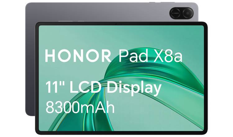 HONOR Pad X8a 11 Inch 128GB Wi-Fi Tablet - Grey