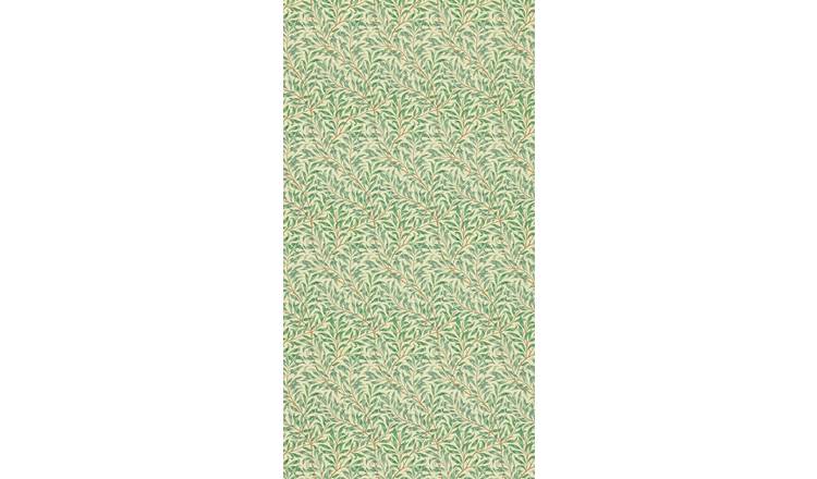 Morris & Co. Willow Bough Minor Leaf Green Floral Wallpaper
